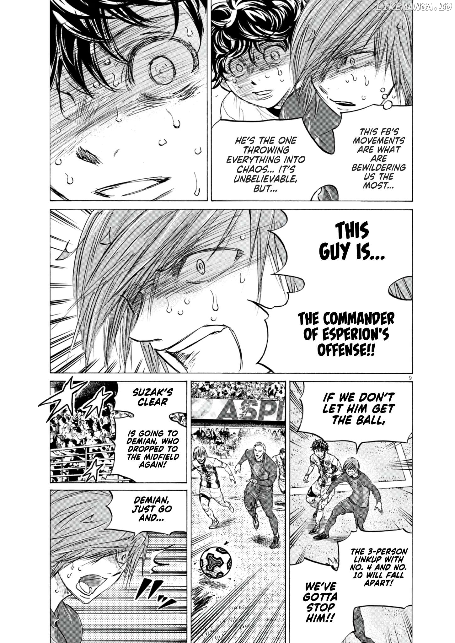 Ao Ashi, Chapter 396 image 10